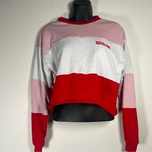 Wilson x Forever 21 Cropped Pullover/Sweatshirt Sz Small